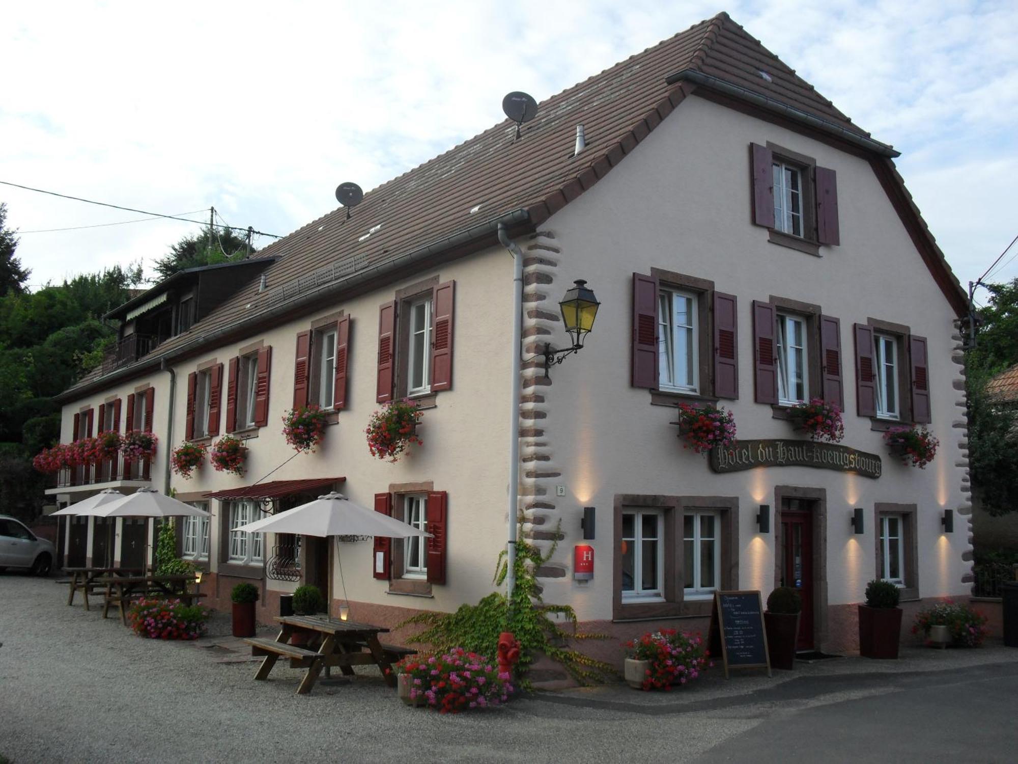 Hotel Du Haut Koenigsbourg- Entre Vignes Et Chateau Thannenkirch Esterno foto